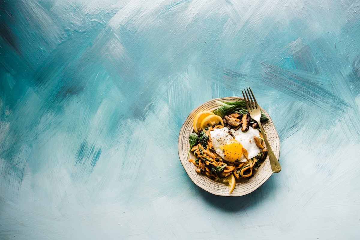 A refined seasonal course plated with professional-kitchen technique